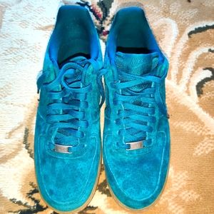 Air Force 1 Low Suede 'Teal Gum'